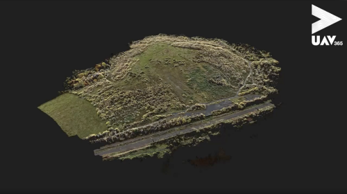Roughcastle Drone LiDAR Survey